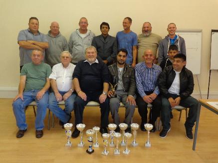members with their awards many thanks to Tom Dilks and Ian dogget for doing the presentation